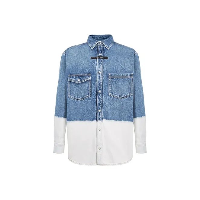 Givenchy Shirt Men's Denim Blue-0