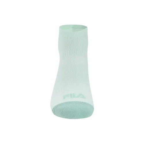 FILA Fitness Ankle Socks Women's 1 Pack Earth Gray Light Green