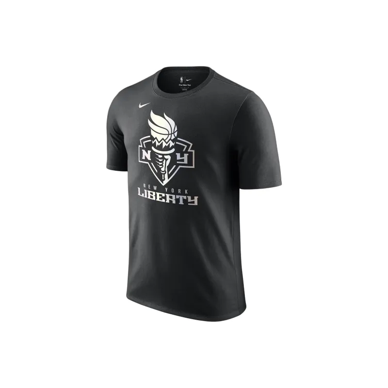 Nike New York Liberty Nike Wnba Iridescent Logo T Shirt-0