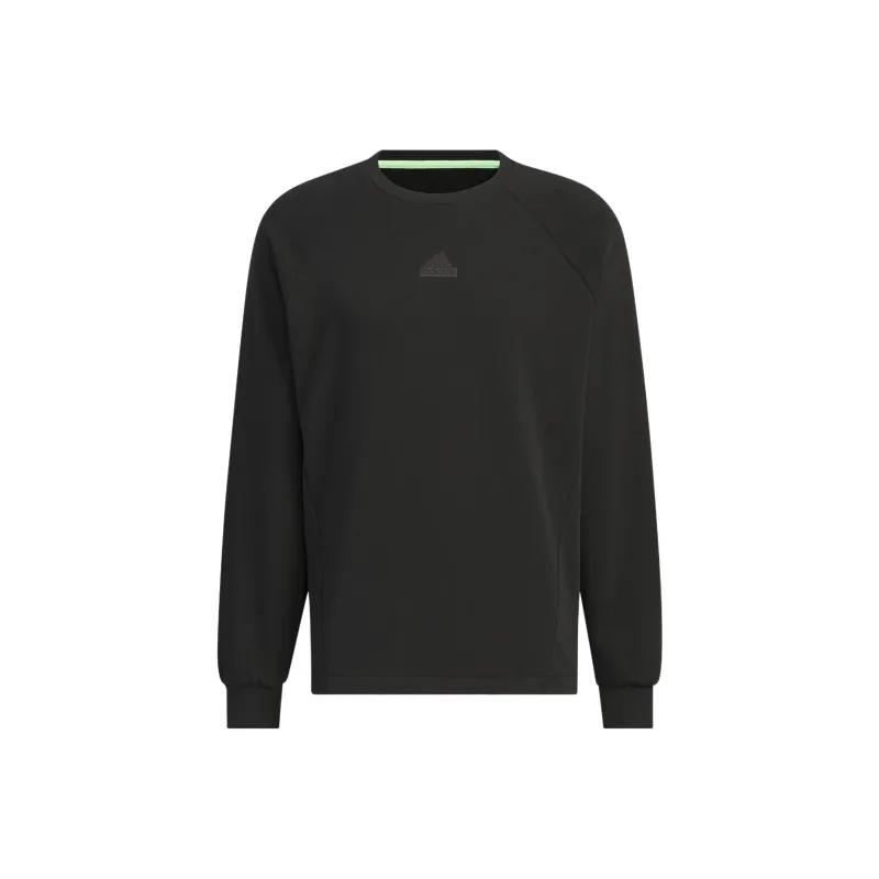 Adidas TECH RAIN CREW SWEATSHIRT Sweatshirt Men's Black-0
