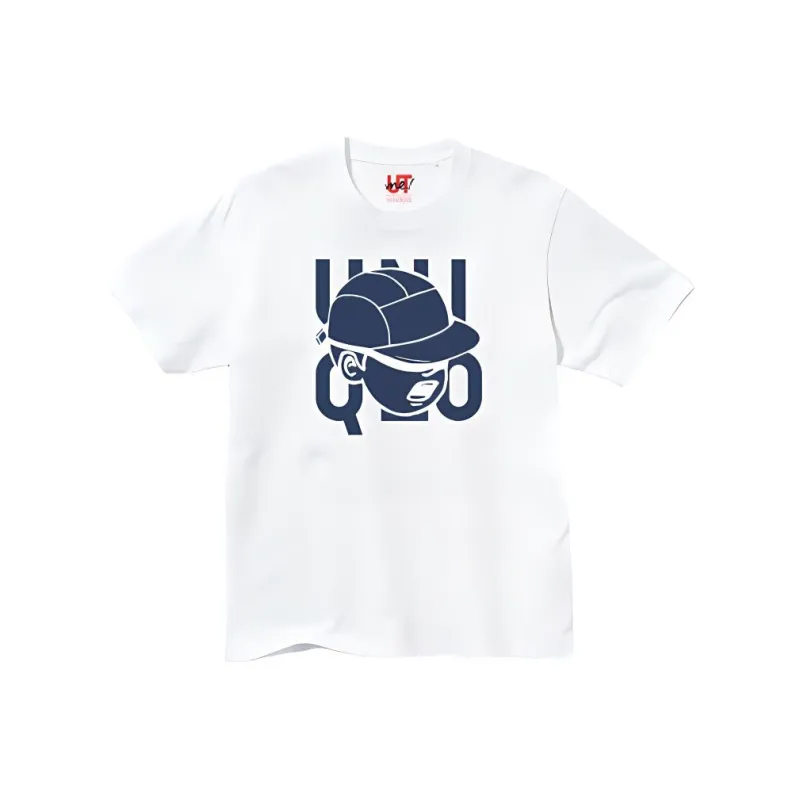 UNIQLO Paperboy Collaboration Edition T-Shirts Unisex White-0
