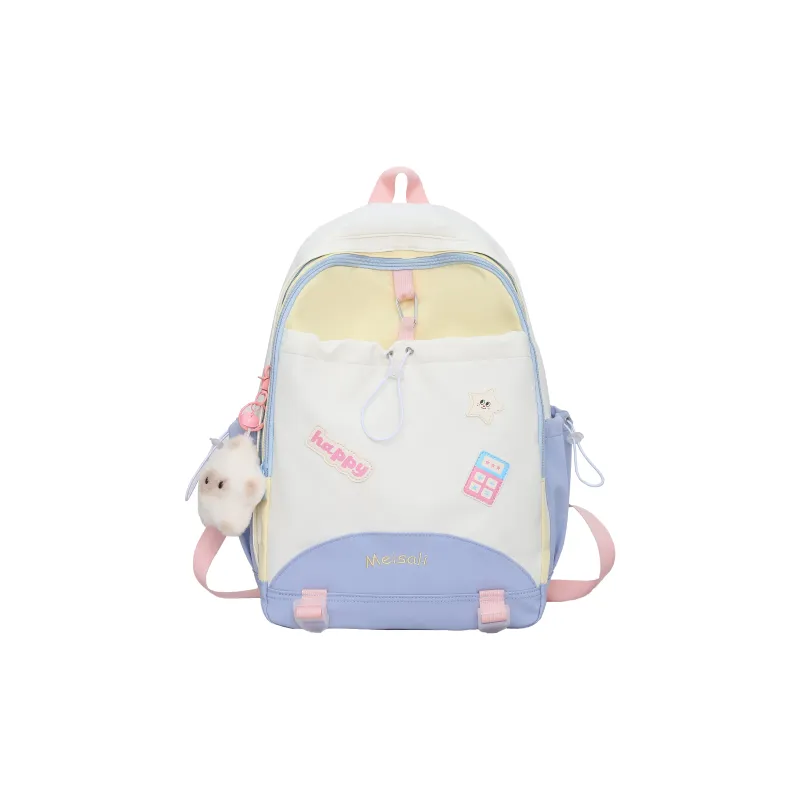 Tong Tong Rabbit Nylon Backpack Regular Women's Multicolor-15