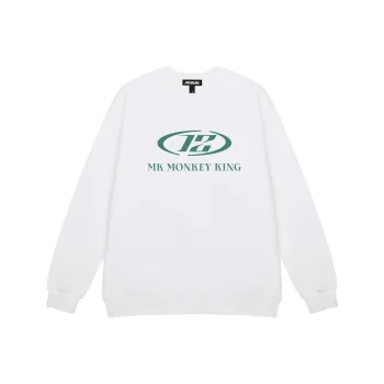 MK MONKEY KING Sweatshirt Unisex White