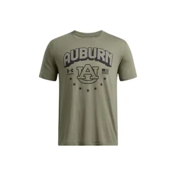 Under Armour Performance CottonCollegiate T-Shirt Men's Army Green