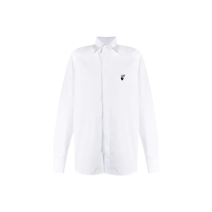 OFF WHITE SS21 Shirts Men White-0
