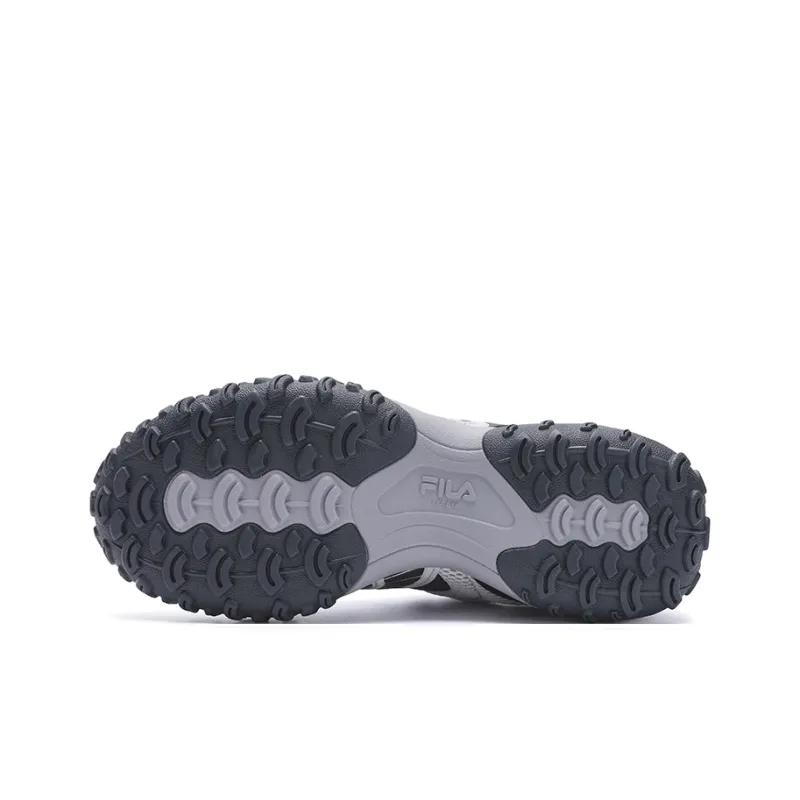 FILA ECHAPPE Slip Resistant, Abrasion Resistant, Breathable Low Top Casual Shoes Women's Black Gray-4
