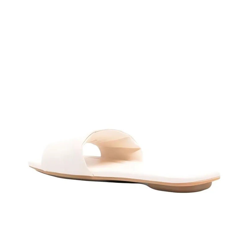 HOGAN Odor Resistant Slide Slippers Women's White-3