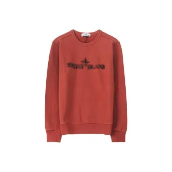 STONE ISLAND Sweatshirt Men's Red Copper