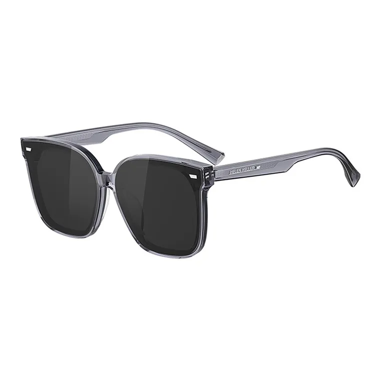 HELEN KELLER Plate Frame Irregular Shape Sunglasses Unisex-8
