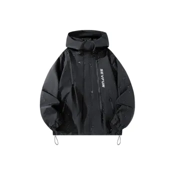 7 SEVFUN Waterproof And Windproof Windbreaker Jacket Unisex