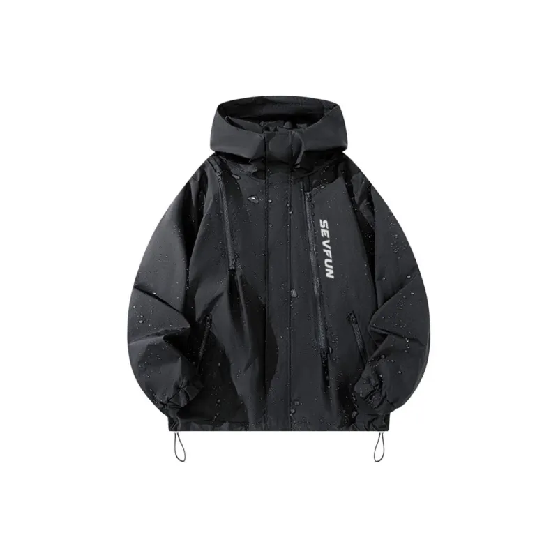 7 SEVFUN Waterproof And Windproof Windbreaker Jacket Unisex-0