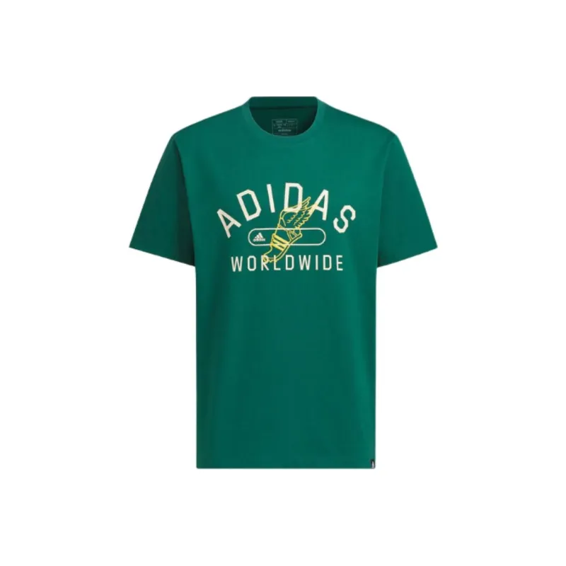 Adidas T Shirts Unisex Green-0