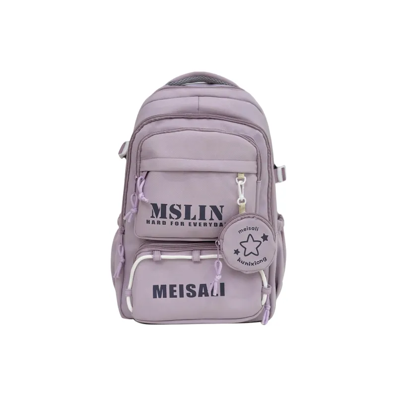Tong Tong Rabbit Nylon Backpack Regular Women's Purple/Blue/Black/Brown/Green-0