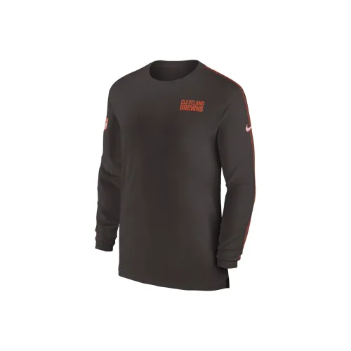 Nike Cleveland S Sideline Coach Men's Nike Dri FIT Nfl Long Sleeve Top