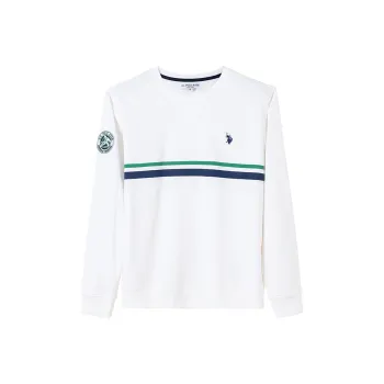 U.S. POLO ASSN. Sweatshirt Men's Pure White