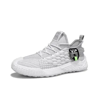 TONYBEAR Slip Resistant, Abrasion Resistant, Breathable Low Top Running Shoes Men's