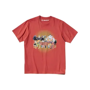 UNIQLO x HAIZEIWANG LIANMINGKUAN T-Shirt Unisex Dark Orange