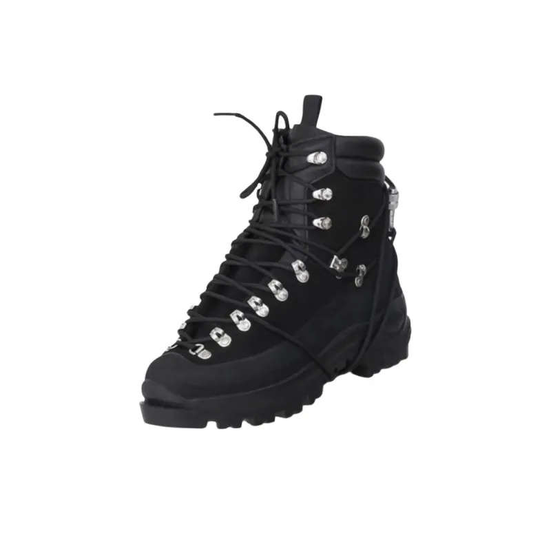 HELIOT EMIL Ankle Length Outdoor Boots Unisex Black-3