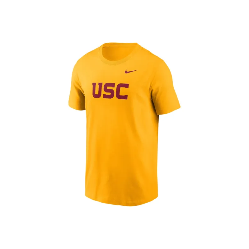 Nike Usc Trojans Primetime Wordmark Men's Nike College T Shirt-0