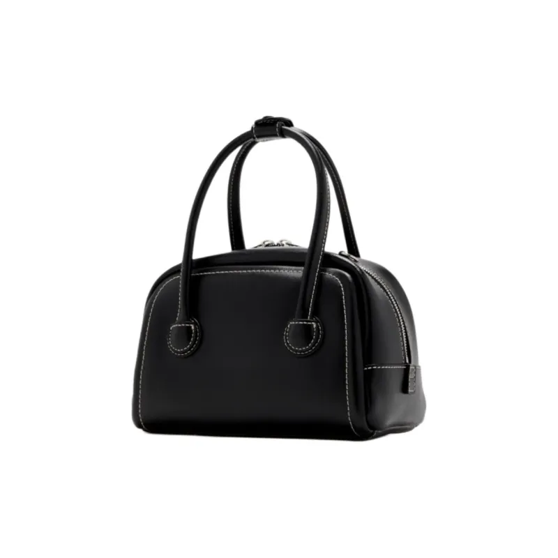 MARGESHERWOOD Leather Handbag Mini Women's Black-1