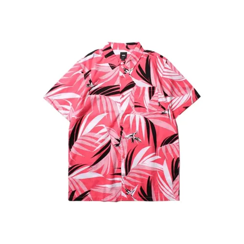 Vans CHECKER FLORAL Shirt Men's Pink