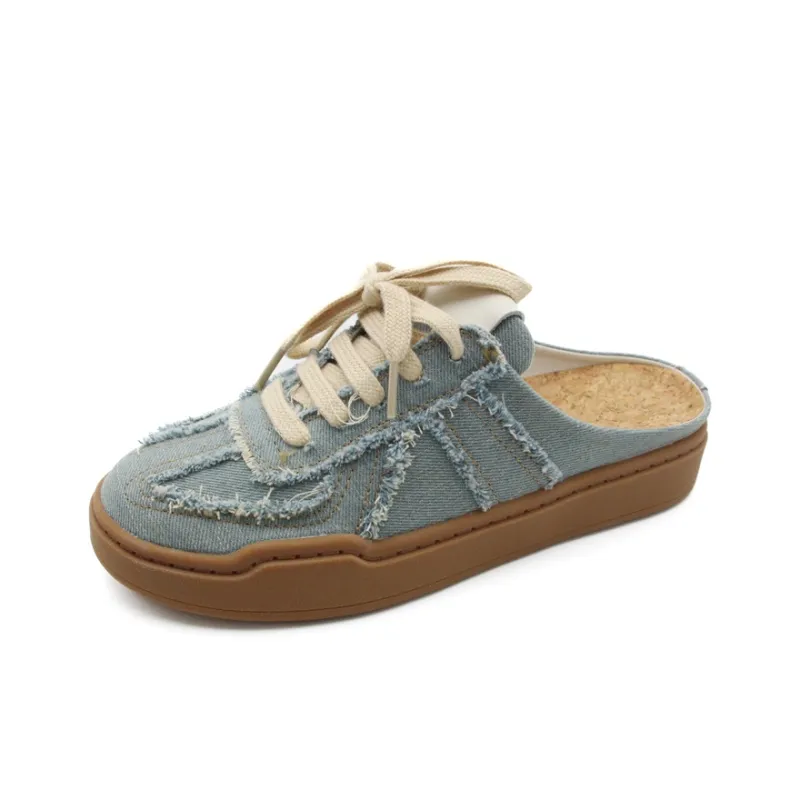 Varib Rubber Sole Odor Resistant Slip Resistant Wrap toe Slippers Women's-5