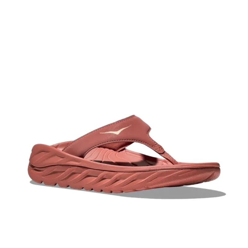 HOKA ONE ONE Ora Recovery Flip EVA Quick Dry Flip Flops Women's Coral-2
