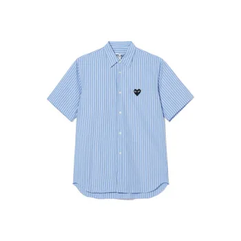 CDG Play Shirt Men's Light Blue