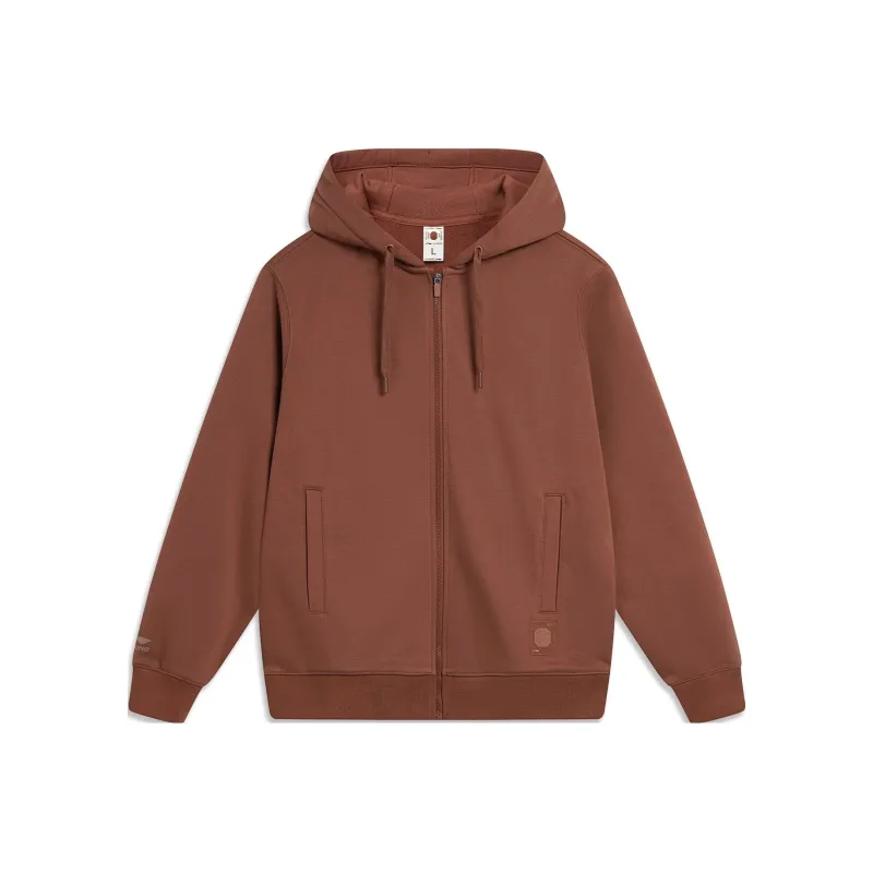 LiNing Sports Life Collection Sweatshirt Unisex Milk Coffee Brown-0