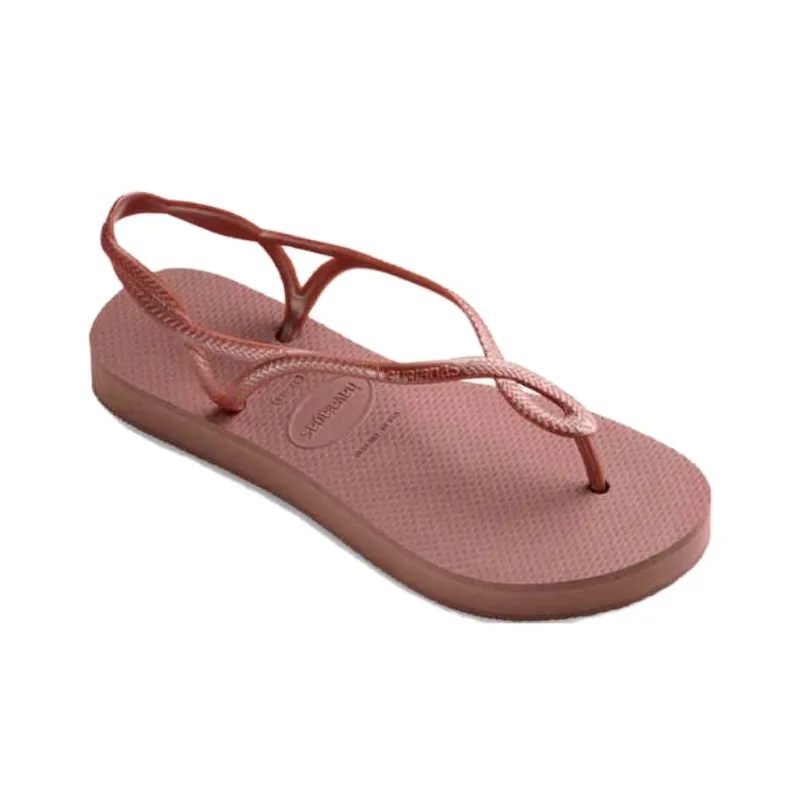 Havaianas LunaFlatform Beach Sandals Women's Fan Red-1