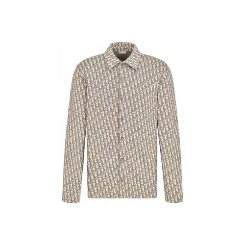 DIOR Quarterly New Products Shirts Men Khaki