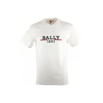 BALLY T Shirts Men White