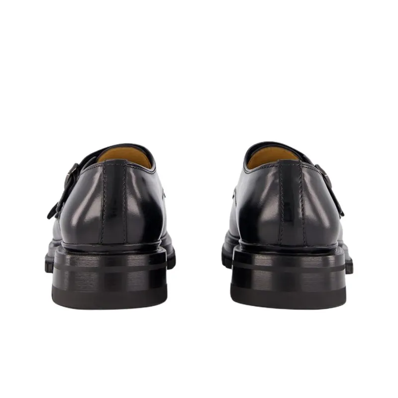 Santoni Casual Shoes Men's Black-5