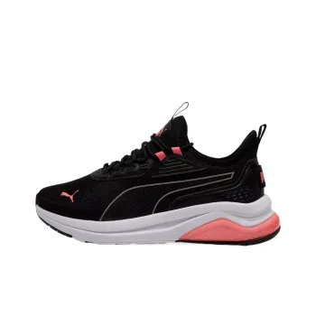 PUMA Amplifier Shock Absorbers With Slip Resistant Features Low Top Training Shoes Women's Black Pink