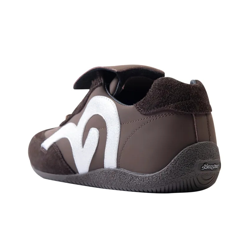 BEASTER Low Top Casual Shoes Unisex Brown-3