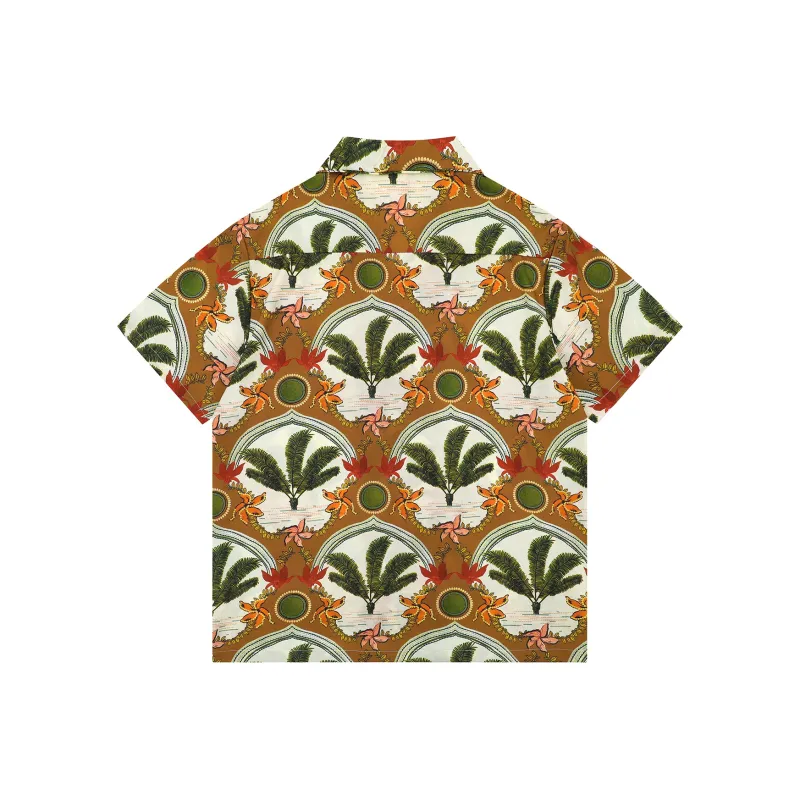 Yiwen Shirt Unisex South Seas Brown Shadow-1