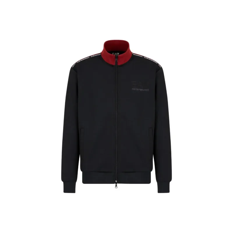 EMPORIO ARMANI Logo Printed Zipped Jacket-0