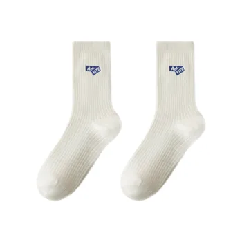 MIIOW Mid Calf Socks Unisex 2 Pack
