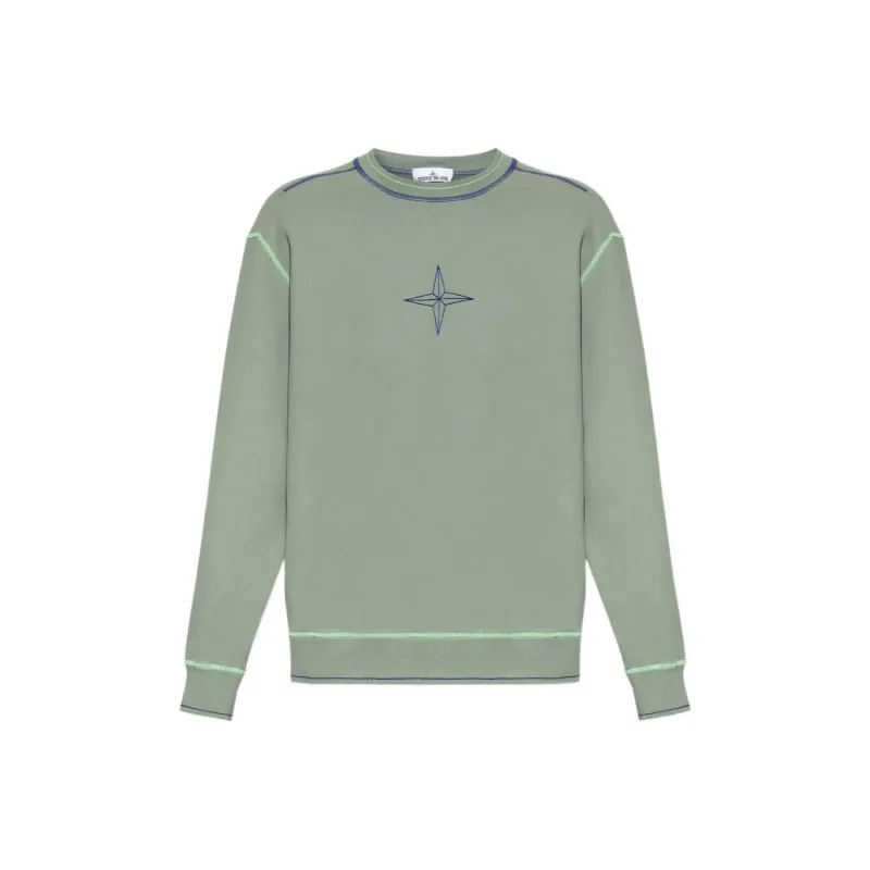 STONE ISLAND Sweatshirt Men's Green-0
