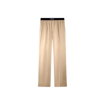 TOM FORD Logo waistband Pyjama Trousers