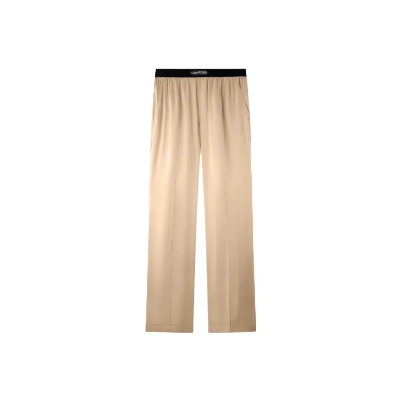 TOM FORD Logo waistband Pyjama Trousers-0