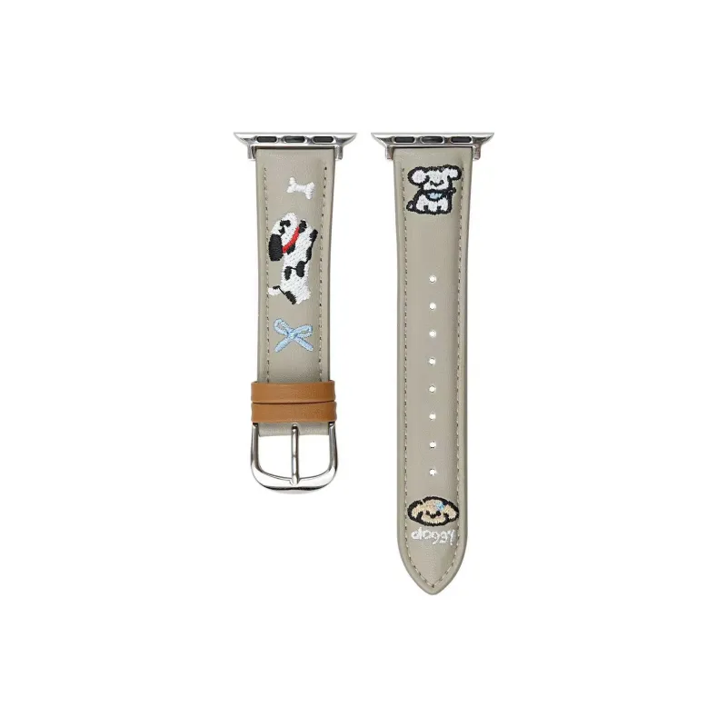 IOTS Apple Compatibility Watch Band 49mm Artificial Leather Material-7
