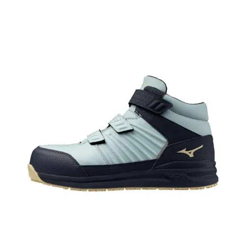 Mizuno Almighty SSII 21H High Top Casual Shoes Men's Mint Blue Gold