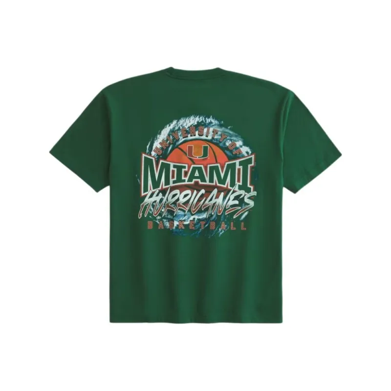 Hollister T Shirts Men Green-1