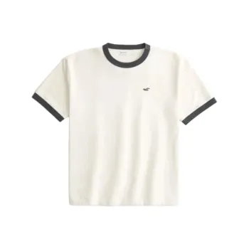 Hollister T Shirts Men White