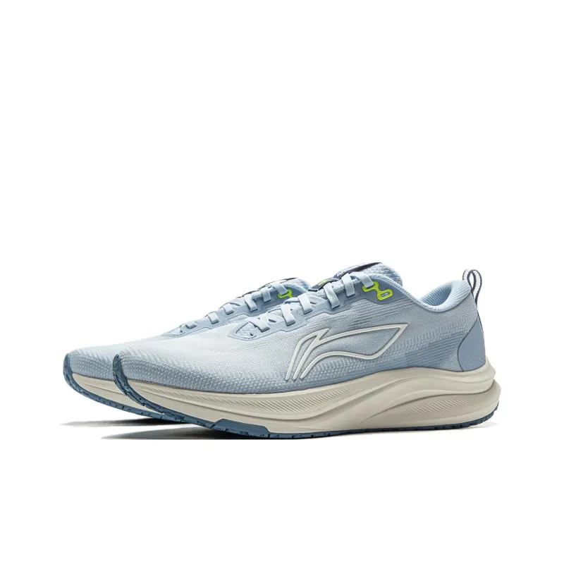 LiNing Red Hare 8 Abrasion Resistant Slip Resistant Low Top Racing Running Shoes Men's Blue-2