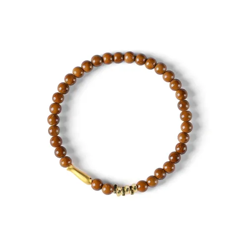 FANGYUANXIAOFU Kuka Premium High Throw Single Wrap Round Bead Bodhi Seed Bracelet Unisex