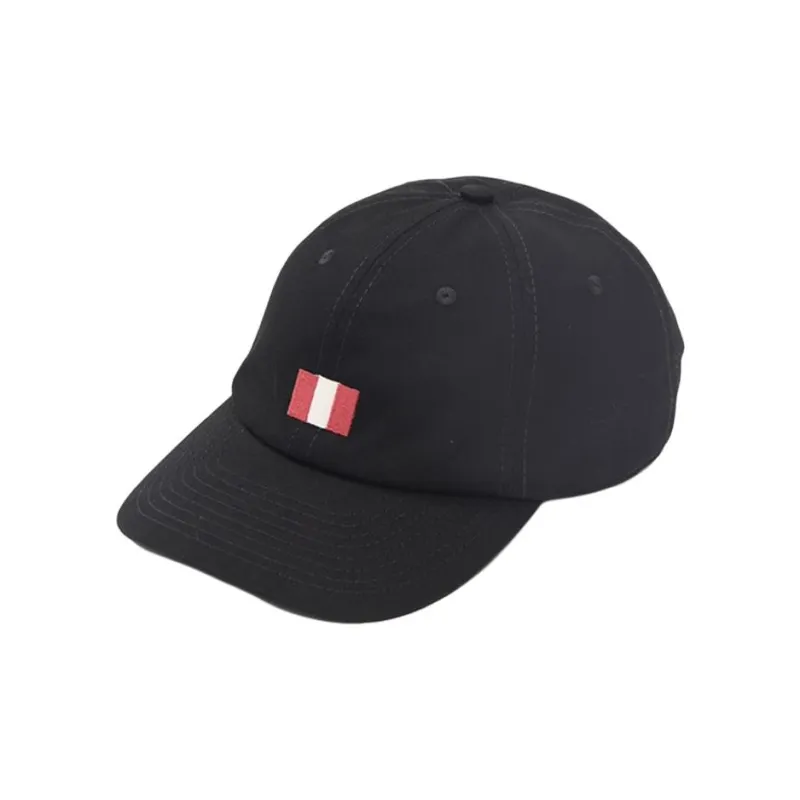 BALLY Cotton Baseball Caps Men's Black-0