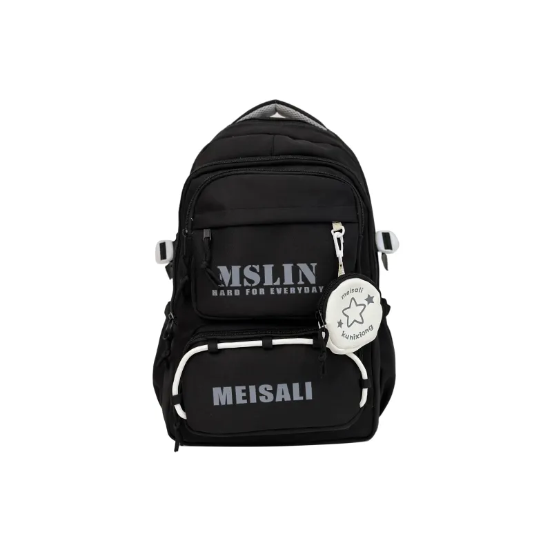 Tong Tong Rabbit Nylon Backpack Regular Women's Purple/Blue/Black/Brown/Green-10