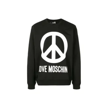 LOVE MOSCHINO Sweatshirt Men's Black